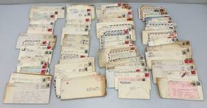 Misc. 1966 Letters With Old Stamps