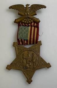 Grand Army Of The Republic1861 Veteran 1866 Medal