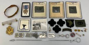 Misc. Vintage Wartime Medals, Patches And More