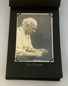 1928 Dated Photo Album With Old Photos