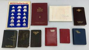 Group Of Very Old Books