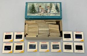Box Of misc. Vintage Slides