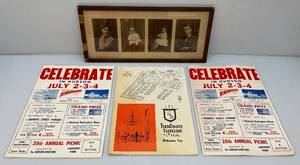 Antique Framed Photos And More