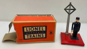 Vintage Lionel O Gauge No. 1045 Operating Watchman In Original Box