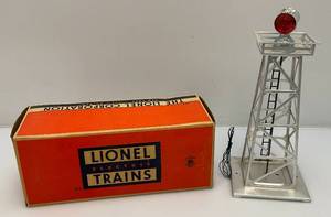 Vintage Lionel O Gauge No. 394 Operating Beacon In Original Box