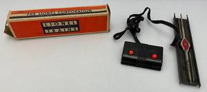 Vintage Lionel O Gauge No. 6019 Remote Control Track Set In Original Box (Cord Brittle Needs Repair)