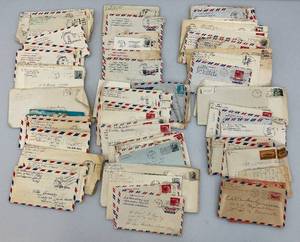 Misc. 1967-68 Letters With Old Stamps