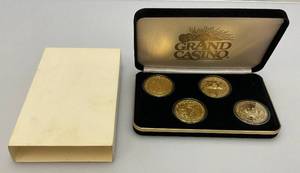 1990s Grand Casino Mille Lacs Minnesota Senic Sites Collectors Coins (In Protective Cases)