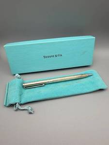 lot 67 image: Tiffany & Co. Ballpoint Pen - Box & Pouch