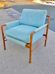 Quality Original Mid Century DREXEL Upholstered Armchair
