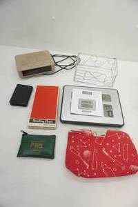 lot 30 image: Atomic Digital Wall Clock Sony Dream Machine Clock Radio Reading Glass and more
