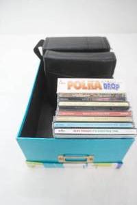 lot 36 image: CDs, CD Cases, Photo Box