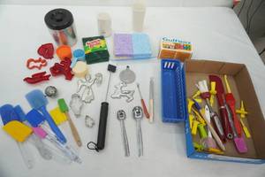 lot 250 image: Kitchen Utensils and Supplies