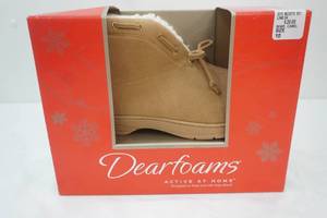 lot 270 image: NEW Dearfoams Size 10 Womens Slippers (over the ankle)