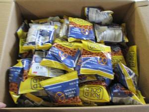 lot 53 image: 88 1 oz Rolled Gold pretzel packs...