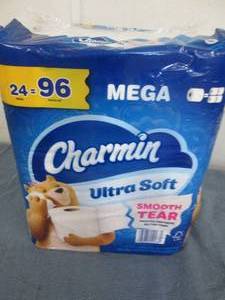 lot 23 image: 24 Mega rolls of Charmin ultra soft...