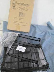 lot 61 image: Mind reader 4 compartment mesh desk...