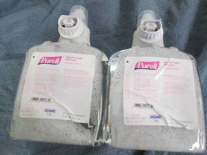 lot 77 image: 2 Bottles of Purell mild foam soap...