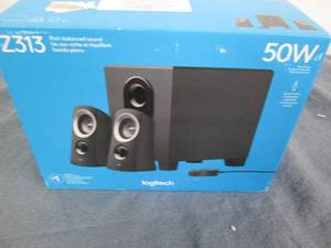 Logitech 50 watt speaker system...