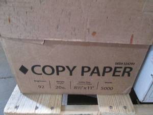 5000 Sheets of 8.5 x 11 copy paper...