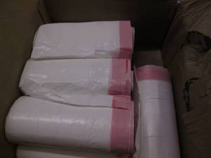 lot 159 image: 8 Rolls of drawstring trash bags...