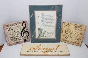 lot 17 image: Variety of Music Artwork