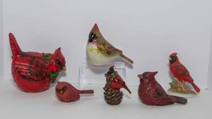 lot 36 image: Cardinal Figurines