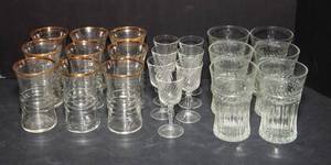 lot 55 image: Variety of Glassware - 23 Pieces