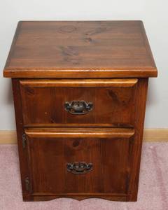 lot 57 image: Wooden End Table