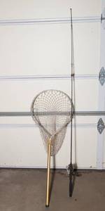 lot 160 image: Silstar C3-60SP Fishing Rod & Reel Set with Net and Lures