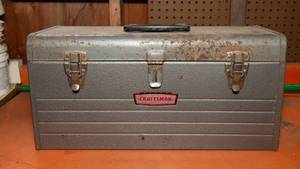 lot 138 image: Craftsman Toolbox with Contents