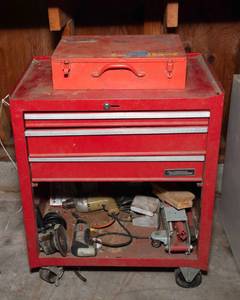 lot 143 image: All American Tool Chest with Contents
