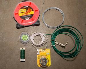 lot 171 image: Lot of Various Wires & Trimmer Line