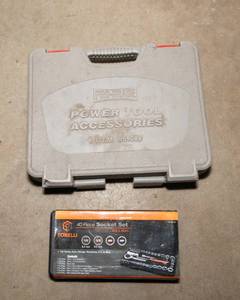 lot 172 image: Torelli 40-Piece Socket Set  Pro Grade Power Tool Accessories