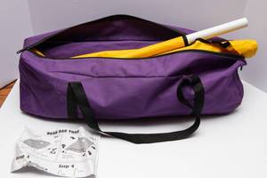 lot 237 image: Yellow and Purple Bean Bag Tass Game