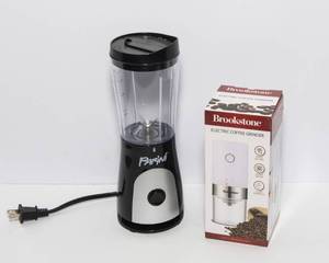 lot 215 image: Parini Compact Blender & Brookstone Electric Coffee Grinder