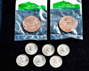 lot 225 image: U.S. Coin & Medal Collection  Tokens & Susan B. Anthony Dollars