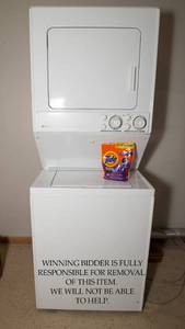 lot 199 image: Maytag Stack Washer & Dryer