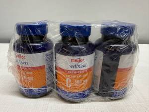 lot 4 image: MM. 3x 100 500mg Tablets Vitamin C Chewables-527