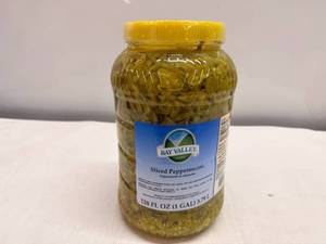 lot 22 image: MM. 128oz Slice Pepperonciini