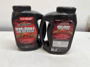 lot 27 image: MM. 2x 1.5lb Spectracide One-Shot Fire Ant Killer