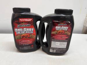 lot 28 image: MM. 2x 1.5lb Spectracide One-Shot Fire Ant Killer