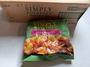 lot 70 image: DD. 6x 20oz Simply Potatoes-Diced