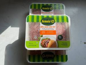 lot 72 image: UP. 3x 48oz Jennie-O Ground Turkey
