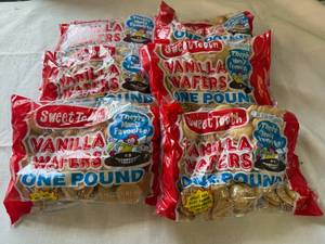 lot 365 image: MM. 6x 16oz Sweet Tooth Vanilla Wafers