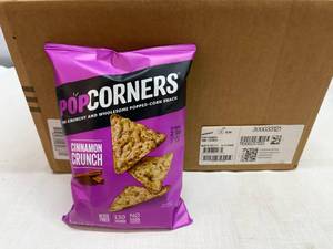 lot 209 image: MM. 18x 3oz PopCorners-Cinnamon Crunch