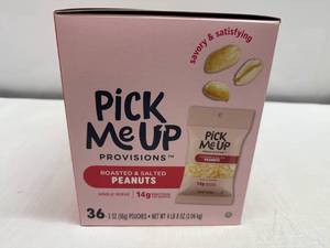 lot 223 image: MM. 36x 2oz Pouches Roasted & Salted Peanuts