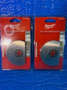 2 Pack - Milwaukee 3-18 inch Multi-Tool Segment Blade (Model 48-90-0045)