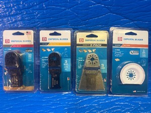 17- New in package - Imperial Blades brand oscillating multi-tool accessory blades
