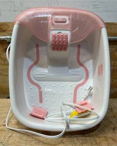 lot 23 image: Homedics bubble bliss deluxe footbath